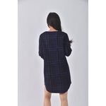 (S) h connect質感格紋黑色洋裝二手衣, , large