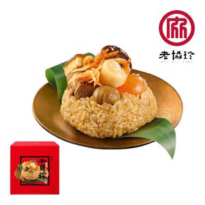 老協珍 櫻花蝦干貝粽(每盒4入)