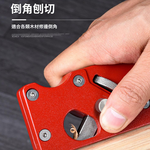 木工倒角刨-帶靠山-1/4圓刀頭(黑), , large