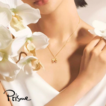 【Prisme Gold】黃金項鍊 蝴蝶結 鍊墜項鍊 (金重：約0.05錢±0.02), , large