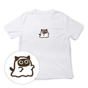 JZ TEE Ghostly Black Cat Graphic Tee