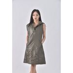 (S) li ren質感無袖綠色洋裝二手衣, , large