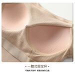 【A&R】一體罩杯式肩帶背心小可愛 牛奶白,2XL, , large