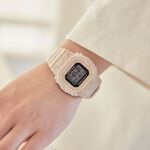 CASIO 卡西歐 G-SHOCK 大理石紋 太陽能方形女錶 GMS-S5600RT-4, , large