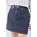 (M) orixin dusty 5丹寧牛仔質感藍色短裙二手衣, , large