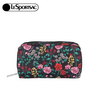 |快速出貨|Lesportsac Rectangular Cosmetic 長形化妝包 送禮-馥郁花語