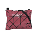ISSEY MIYAKE BAO BAO LUCENT 3X4 雙色亮面斜背包/粉色/淺粉色, , large