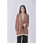 (S) shester質感橘色罩衫二手衣, , large