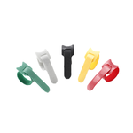 【上手家居】布面魔鬼氈束帶 6色組-混色(電線收納/束線帶/集線/繞線器/魔鬼沾/收線扣/紮線帶), , large