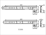 Slide rail of the Model N, , large