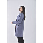 (L) uniqlo長版藍色外套二手衣, , large