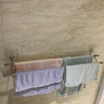 [Beargood sticker] 60cm Double Towel Bar (304 Stainless Steel), , large
