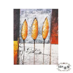 【御畫房】 手繪無框油畫 銀花火樹 50x60cm