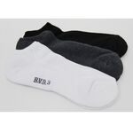 【BVD】男毛巾底船型襪<灰>B293 氣墊 男襪 運動襪, 灰,24-26CM, large