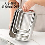 【A&R】二入組 304不鏽鋼密封保鮮盒 雙盒超值組, , large