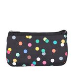 |快速出貨|Lesportsac Med Koko Crossbody 手拿斜背兩用包/ 圓點漂浮氣球 黑色, , large