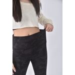 (XL) lululemon高腰運動質感迷彩灰色長褲二手衣, , large