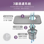 CHIMEI 4-Person Fully Automatic UV Sterilization Dishwasher, No Installation DW-04C0SH, , large