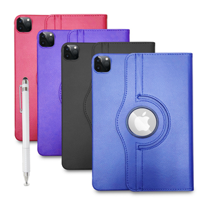 [LP126 Dynamic Rotating Style] iPad Pro 11-inch 2024 Tablet Protective Case (with Precision Stylus Pen)