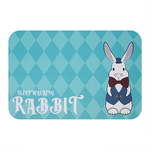 【Monster】 Soft Diatomaceous Earth Absorbent Mat – Lucky Rabbit Series (60x40cm) – Magic Mirror Bunny Adventure, , large