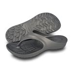 DIADORA迪亞多那 MIT健康機能運動拖鞋 夾腳拖 男鞋 台灣製造 一體成型 EVA 消臭 抑菌 排水 止滑 灰 藍, , large