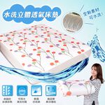 【格藍傢飾】超健康1CM排汗防菌6D透氣床墊 降溫涼墊支撐床墊 空氣床墊 可水洗, , large