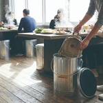 【this-this】日本渡邊金屬｜OBAKETSU 手工製凳子儲物桶 M, , large