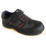 JV221 安全鞋, 黑色-44, large