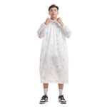 SNOOPY Children's Lightweight Raincoat Non-stick design Full Plate pattern is in a good mood, , large