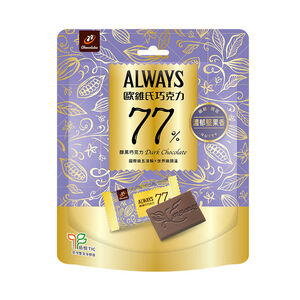 歐維氏77%醇黑巧克力119.7g