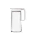 LL Glass Handle Jug 1.3L, 白色, large