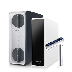 [送BRITA摺疊收納箱]BRITA mypure GR 600 RO瞬熱雙溫淨水組(白)(贈品為安裝時送達,送完為止)