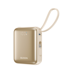 【 GUXON】巧方塊雙線行動電源 10000mAh-霧光金, , large