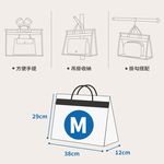 百特兔透明包包防塵袋M_約38x29x12cm, , large
