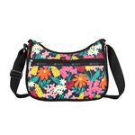 Lesportsac Classic Hobo 經典斜背包/ 繽紛花園, , large
