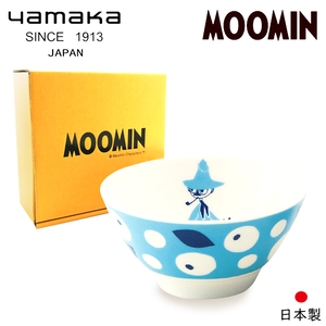 【日本山加yamaka】moomin嚕嚕米彩繪陶瓷碗禮盒1入(MM033-312)