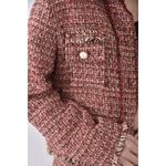 (L) 【金莎私服】huaershow小香風質感紅色套裝二手衣, , large