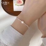 【Gulicc 】古莉可 手鍊 不規則 碎銀子 珍珠手鍊, , large