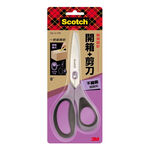3M Scotch SS-U-P8 二合一不鏽鋼開箱剪刀(8吋), , large