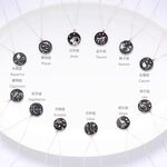 【Angel & Me】獅子座 7/23-8/22 雙面 硬幣 s925 純銀 項鍊 生日 12星座 禮物, , large