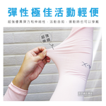 [日日好物]AQUA.X-超涼感冰絲輕薄彈性防曬袖套1雙/袋-無指孔款(灰), , large