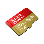 【SanDisk】 Extreme 256G A2 V30 UHS-I U3 microSDXC 記憶卡, , large