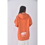 (XL) puma連帽橘色長袖上衣二手衣, , large