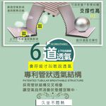 金德恩 GS MALL 台灣專利製造 透氣冰涼軟式椅背墊K號+坐墊L號 椅墊 椅背墊 透氣墊 冰涼墊 靠墊 蓆墊 通風墊, , large