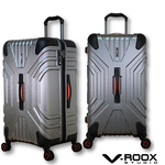 【PANTHEON PLAZA】展示品限量出清 V-ROOX SH1IELD 20 27吋 神盾硬殼雙層防爆拉鍊胖胖箱 硬殼拉鍊箱 SHIE-59239 / 59240五色可選, , large