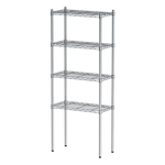 【Y HOUSE】60x30x150cm Lightweight Four-layer Iron Rack Iron Rack Shelf-Electroplating, , large
