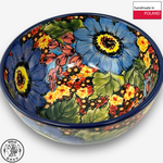 【SOLO Vintage】Cerraf Polish Pottery 16cm Bowl Where Flowers Bloom Deeply Series Made in Poland, , large