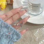 【Gulicc】古莉可 項鍊 氣質 蝴蝶結 珍珠鎖骨鍊 項鍊, , large