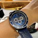 [星晴錶業]MASERATI手錶,46mm,R8851101002寶藍色錶面寶藍錶殼寶藍真皮皮革錶帶款, , large