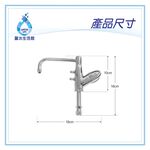 【麗水生活】電解水機專用 酸性水龍頭  過濾龍頭 水龍頭 耐酸鹼 陶瓷閥芯 龍頭 台灣製造, , large